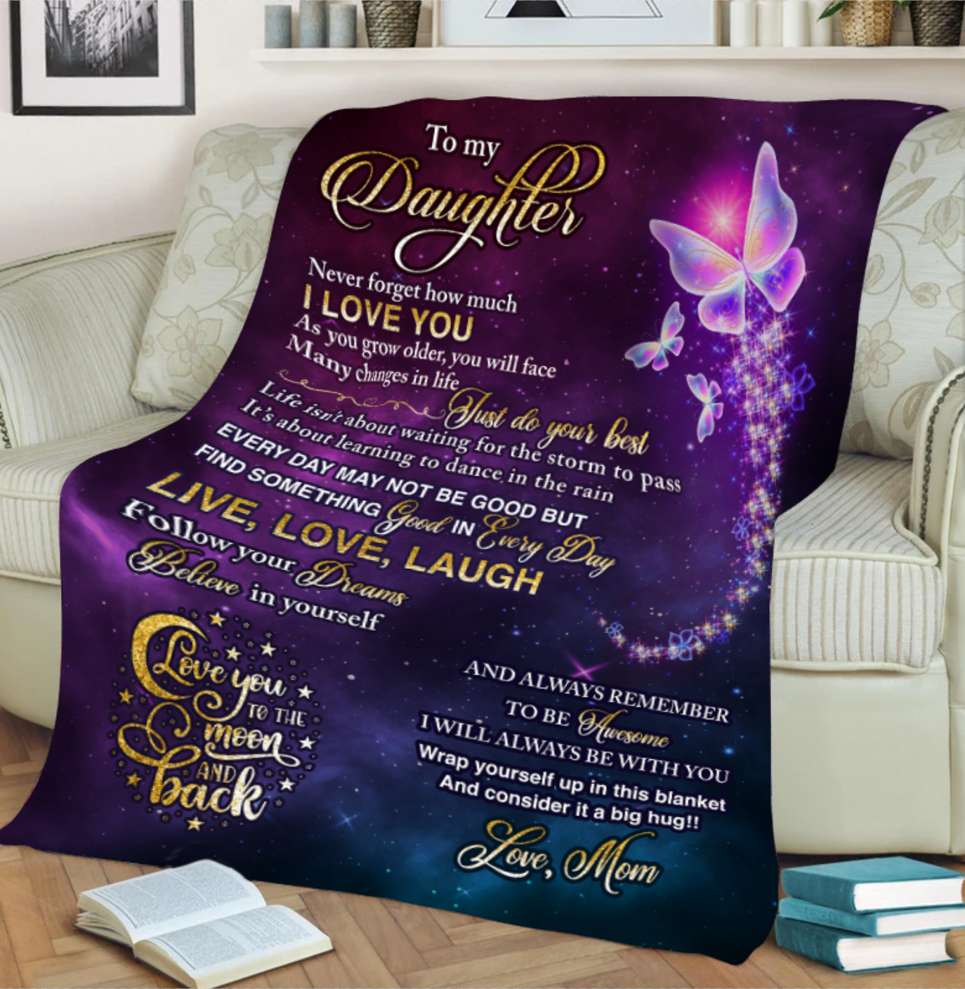 Fleece blanket for discount daughter