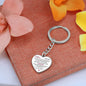 To My Daughter from Dad | Keepsake Keychain | With Personalized Engraving Option