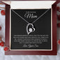 To My Mom from Your Son | Forever Love Necklace | I am forever grateful.