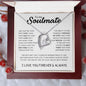 To My Soulmate | Forever Love Necklace | I may not be your first date..