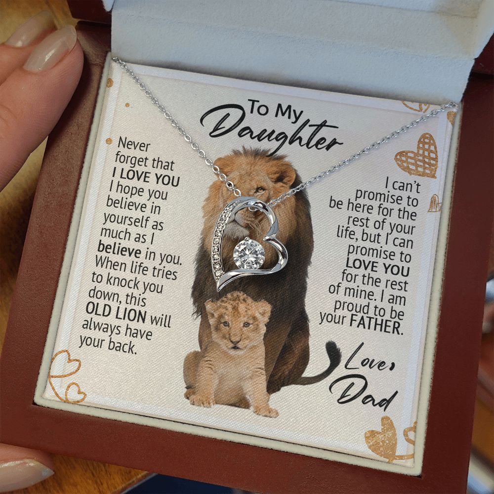 To My Daughter from Dad | Forever Love Necklace