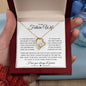 To My Future Wife | Forever Love Necklace | If I had one wish, it would be to turn back the clock..