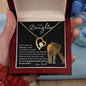 To My Daughter from Dad | Forever Love Necklace | Never Forget that I love you. I hope you believe in yourself as much as I believe in you.