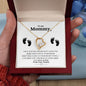 To My Mommy from Your Tummy | Forever Love Necklace | I may just be a bump, but I love you more than you'll ever know.