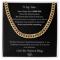 To My Man | Cuban Link Chain