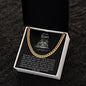 To My Son from Dad | Cuban Link Chain
