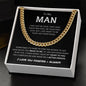 To My Man | Cuban Link Chain (Make the Perfect Gift)