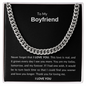 To My Boyfriend | Cuban Link Chain