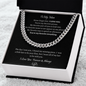 To My Man | Cuban Link Chain