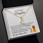 To My Beautiful Daughter from Dad | Alluring Beauty Necklace