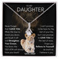 To My Daughter from Dad | Alluring Beauty Necklace (Straighten Your Crown)