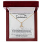 To My Beautiful Soulmate | Alluring Beauty Infinite Necklace | Meeting you was Fate