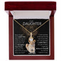 To My Daughter from Dad | Alluring Beauty Necklace (Straighten Your Crown)