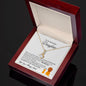 To My Beautiful Daughter from Dad | Alluring Beauty Necklace