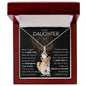 To My Daughter from Dad | Alluring Beauty Necklace (Straighten Your Crown)