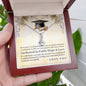 To My Daughter Graduation Gift | Alluring Beauty Necklace.