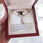 To My Daughter Graduation Gift | Alluring Beauty Necklace.