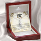 To My Daughter Graduation Gift | Alluring Beauty Necklace.