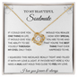To My Beautiful Soulmate | Love Knot Necklace