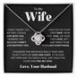 To My Wife | I Married You Because I Can't Live Without You.