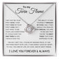 To My Twin Flame | Love Knot Necklace