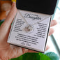 To My Lovely Daughter from Dad | Love Knot Necklace | Someday when the pages of my life end, I know that you will be one of the most beautiful chapters.