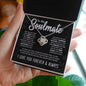 To My Soulmate | Love Knot Necklace | I may not be your first date, your first kiss... 💘💝