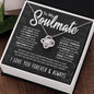 To My Soulmate | Love Knot Necklace | I may not be your first date, your first kiss... 💘💝