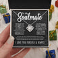 To My Soulmate | Love Knot Necklace | I may not be your first date, your first kiss... 💘💝