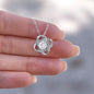 To My Beautiful Daughter from Mom| Love Knot Necklace