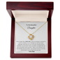 To My Daughter from Dad | Love Knot Necklace
