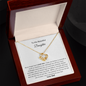 To My Daughter from Dad | Love Knot Necklace