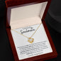 To My Beautiful Soulmate | Love Knot Necklace | Meeting You was Fate