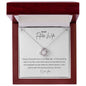 To My Future Wife | Love Knot Necklace