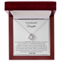 To My Daughter from Dad | Love Knot Necklace