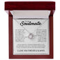 To My Soulmate | Love Knot Necklace | I may not be your first date..