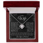 To My Wife from Your Husband | Love Knot Necklace | I may not be your first date..
