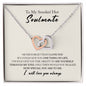 To My Smokin' Hot Soulmate | Interlocking Heart Necklace | I Love You 💘💝