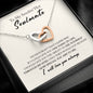 To My Smokin' Hot Soulmate | Interlocking Heart Necklace | I Love You 💘💝