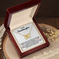 To My Granddaughter | Interlocking Hearts Necklace