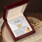 To My Beautiful Daughter from Dad | I'm Proud to be Your Father | Interlocking Hearts Necklace