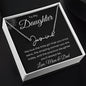 To My Daughter from Mom and Dad | Signature Style Name Necklace
