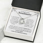 To My Beautiful Soulmate | Forever Love Necklace