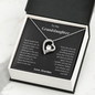 To My Granddaughter from Grandpa | Forever Love Necklace