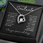 To My Soulmate | Forever Love Necklace | In your eyes, I have found my home. In your heart, I have found true love.