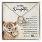 To My Daughter from Mom | Forever Love Necklace