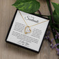 To My Soulmate | Forever Love Necklace | If I had one wish, it would be to turn back the clock...