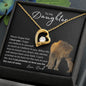 To My Daughter from Dad | Forever Love Necklace | Never Forget that I love you. I hope you believe in yourself as much as I believe in you.