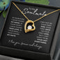 To My Soulmate | Forever Love Necklace | In your eyes, I have found my home. In your heart, I have found true love.