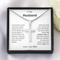To My Husband | Stainless Steel Cross Necklace
